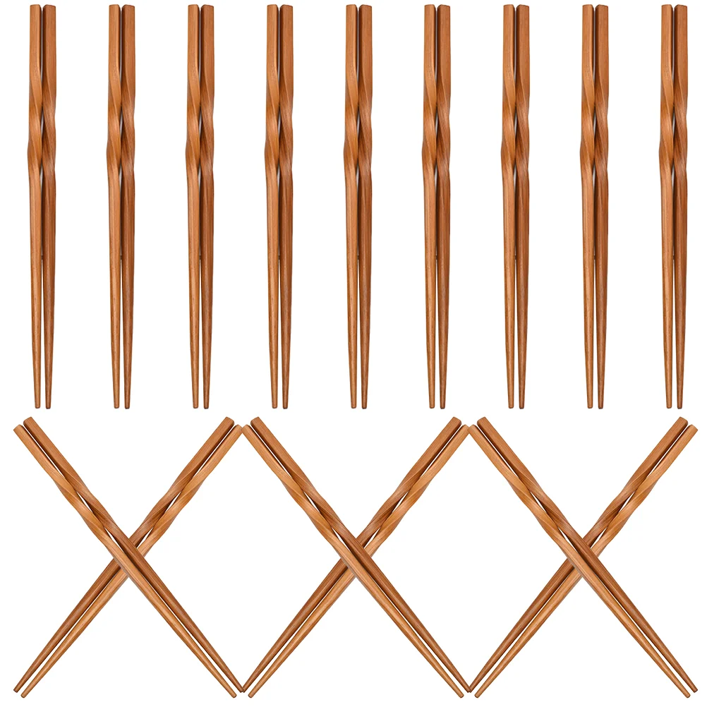 15 Pair of Bamboo Premium Chopsticks Reusable Chopsticks Twisted Style Chopsticks
15 Pair of Bamboo Premium Chopsticks Reusable Chopsticks Twisted Style Chopsticks