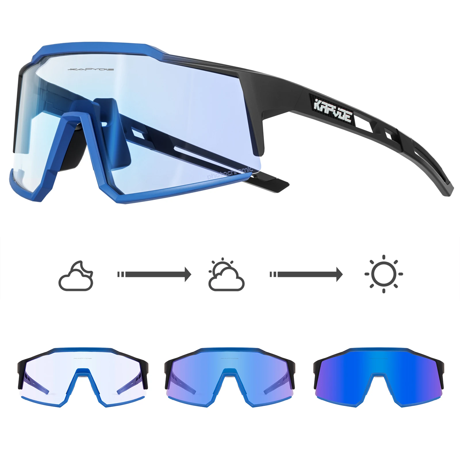 New Photochromic Cycling Glasses Red Cycling Sunglasses UV400 Eyepieces Outdoor Bike Eyewear Sports Dark Glasses Bicycle Goggles
New Photochromic Cycling Glasses Red Cycling Sunglasses UV400 Eyepieces Outdoor Bike Eyewear Sports Dark Glasses Bicycle Goggles