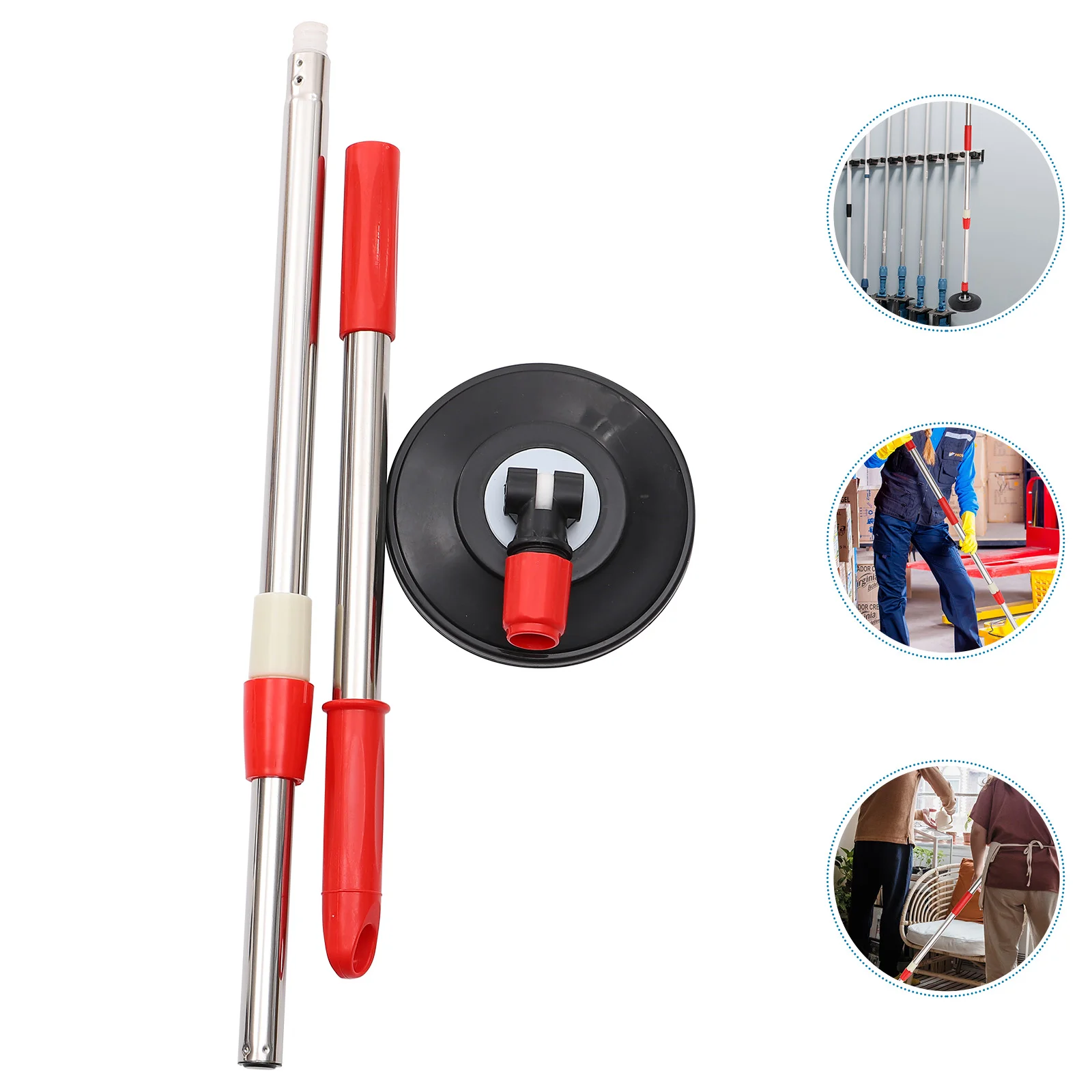 Mop Replacement Pole Handle Rotating Stick Supplies Tool Replace Accessories Broom Steel Stainless Floor Cleaning Cedar O Head
Mop Replacement Pole Handle Rotating Stick Supplies Tool Replace Accessories Broom Steel Stainless Floor Cleaning Cedar O Head