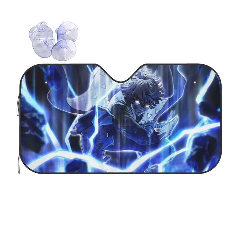 Ghost Slayer Anime Car Sunshade Cartoon Animation Car Sunscreen UV Protection Auto Parts Decorative Sunshade
Ghost Slayer Anime Car Sunshade Cartoon Animation Car Sunscreen UV Protection Auto Parts Decorative Sunshade