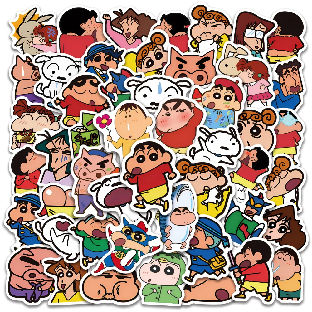 Cartoon Anime Crayon Shin-chan Stickers for Car Suitcase Guitar Laptop Phone Notebook DIY Decor Waterproof Sticker Toys Gifts
Cartoon Anime Crayon Shin-chan Stickers for Car Suitcase Guitar Laptop Phone Notebook DIY Decor Waterproof Sticker Toys Gifts