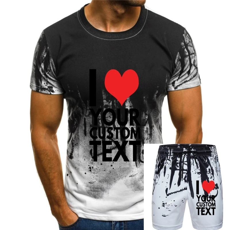 

Мужская футболка с надписью на заказ, футболка с надписью «I Heart», персональный подарок, секретный санта, Рождество, бесплатная доставка, дешевая футболка, Модная стильная мужская футболка