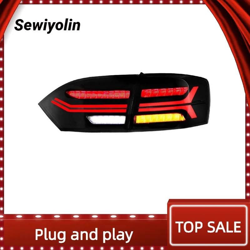 Car Led Tail Light Assembly For Volkswagen Jetta Mk6 2012-2015 Vento Atlantic SAGITAR Taillights Waterproof IP67 Plug And Play
Car Led Tail Light Assembly For Volkswagen Jetta Mk6 2012-2015 Vento Atlantic SAGITAR Taillights Waterproof IP67 Plug And Play