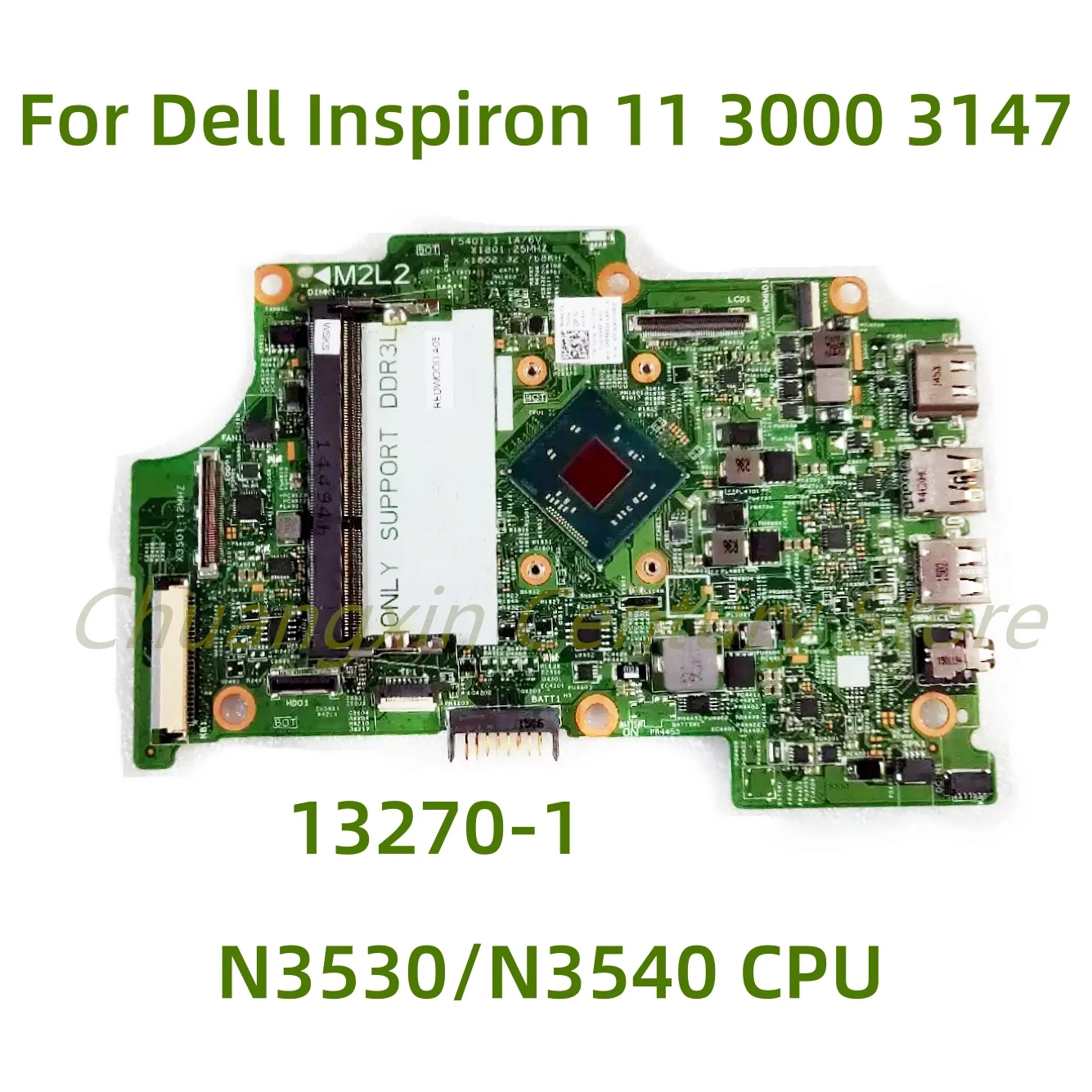 Подходит для материнской платы ноутбука Dell Inspiron 11 3000 3147 13270-1 с процессором N3530/N3540 100% протестирован Полная работа
Подходит для материнской платы ноутбука Dell Inspiron 11 3000 3147 13270-1 с процессором N3530/N3540 100% протестирован Полная работа