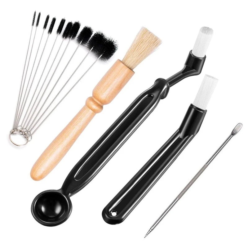 5 Pcs Coffee Machine Cleaning Set Coffee Grinder Brush Coffee Machine Group Head Cleaning Brush
5 Pcs Coffee Machine Cleaning Set Coffee Grinder Brush Coffee Machine Group Head Cleaning Brush