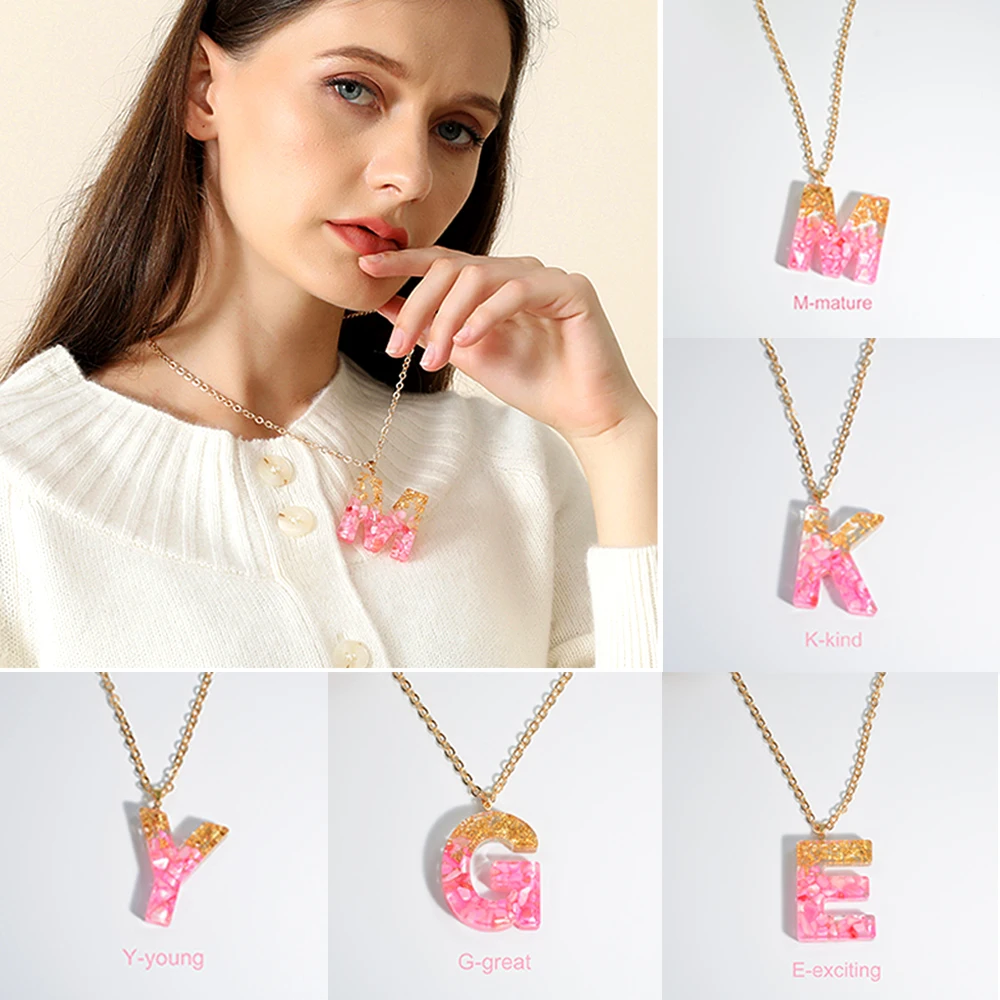 Модное акриловое ожерелье с надписью и золотой фольгой, зимнее полимерное ожерелье с 26 инициалами и подвесками для женщин и девушек Вечерни...
Модное акриловое ожерелье с надписью и золотой фольгой, зимнее полимерное ожерелье с 26 инициалами и подвесками для женщин и девушек Вечерни...