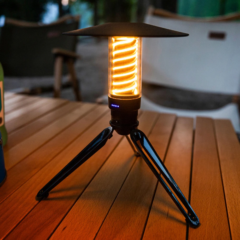 Multifunctional Camping Flashlight Lamp Tent Lantern With Lampshade Tripod 7 Adjustable Modes Outdoor Hiking Flashlight
Multifunctional Camping Flashlight Lamp Tent Lantern With Lampshade Tripod 7 Adjustable Modes Outdoor Hiking Flashlight