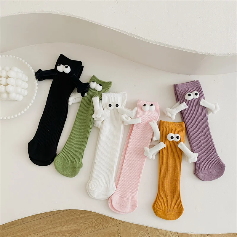 New Spring Autumn Children Hand-Holding Socks kawaii Quirky Magnetic Puller Boys Girls Mid-Calf Socks Cotton Cute Baby Socks
New Spring Autumn Children Hand-Holding Socks kawaii Quirky Magnetic Puller Boys Girls Mid-Calf Socks Cotton Cute Baby Socks