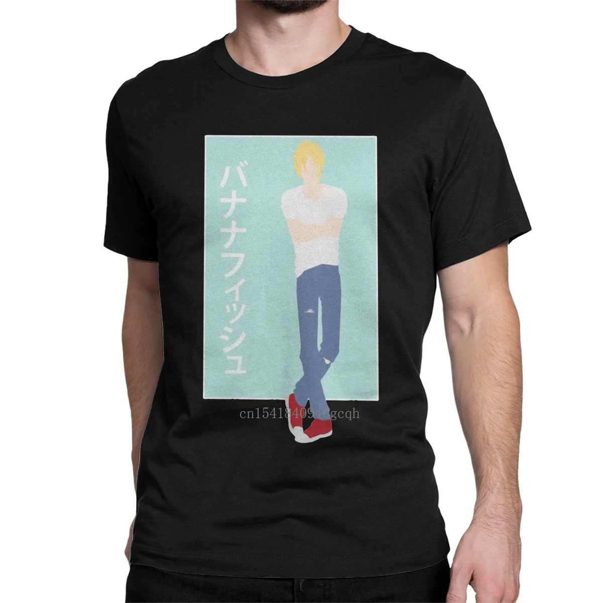 Men's T-Shirts Ash Lynx Banana Fish Funny Cotton Tees Short Sleeve 90s Japanese Anime T Shirt Round Collar Tops New Arrival
Men's T-Shirts Ash Lynx Banana Fish Funny Cotton Tees Short Sleeve 90s Japanese Anime T Shirt Round Collar Tops New Arrival