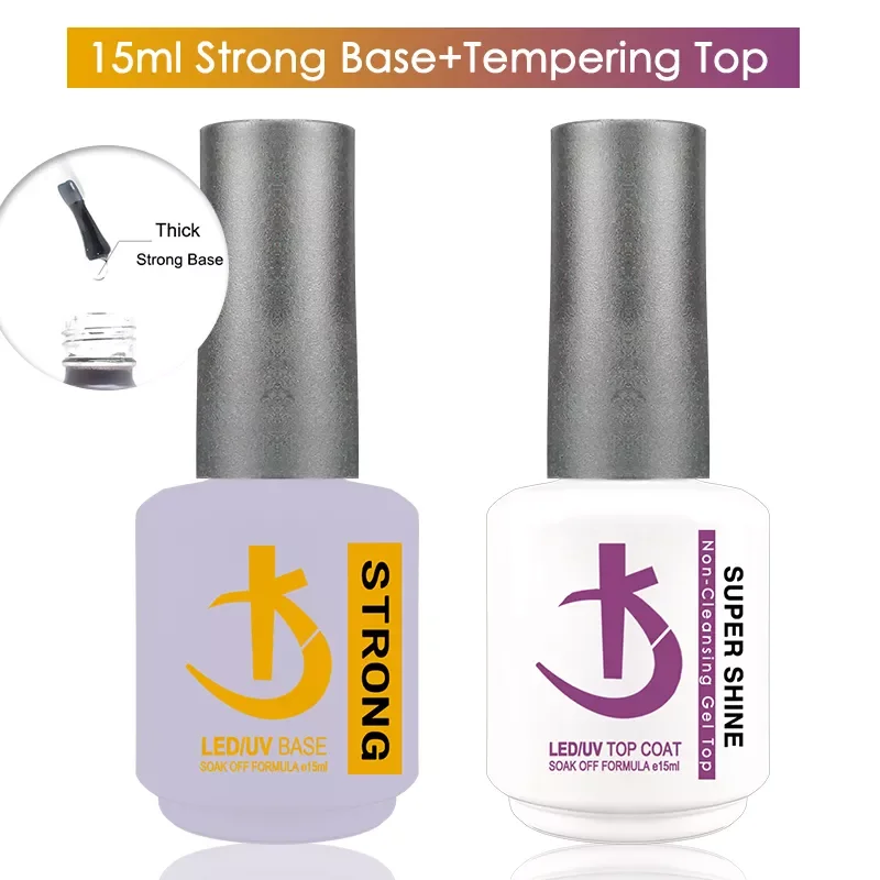 2022New Latest Strong Base and Top Coat for Gel Polish 15ml Thick uv Rubber Base Varnish Hybrid Nail Art Semipermanent Nail Poli
2022New Latest Strong Base and Top Coat for Gel Polish 15ml Thick uv Rubber Base Varnish Hybrid Nail Art Semipermanent Nail Poli