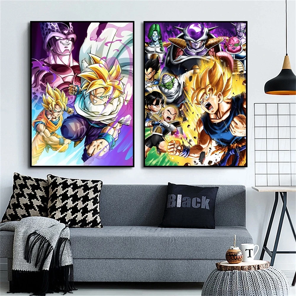 Japanese Anime No Frame Canvas Painting Dragon Ball Poster Art Goku Bandai Picture Wall Art Home Decor HD Prints For Living Room
Japanese Anime No Frame Canvas Painting Dragon Ball Poster Art Goku Bandai Picture Wall Art Home Decor HD Prints For Living Room
