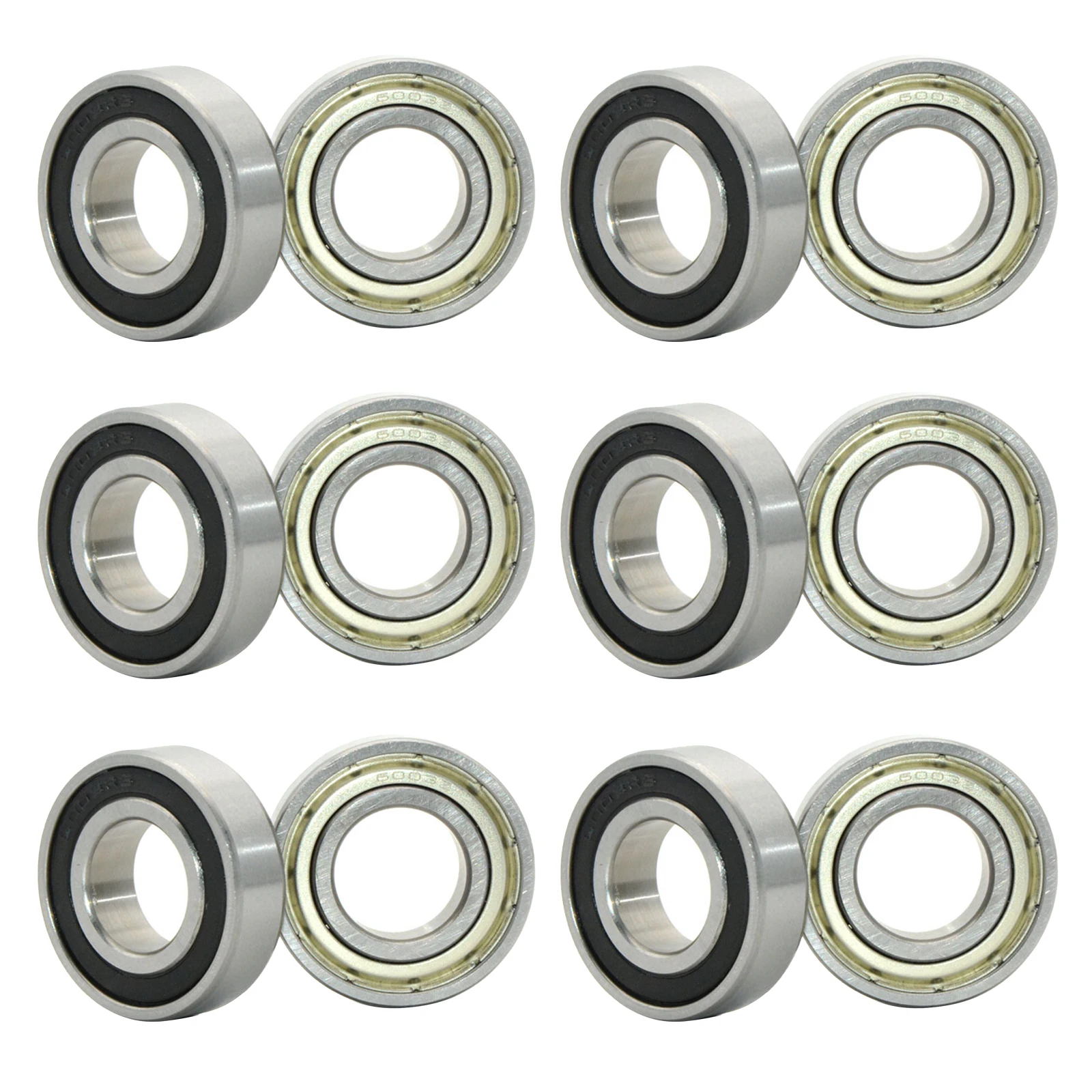 12pcs Ball Bearings For Ninebot MAX G30 Ball Wheel Bearing Rear 6003 2RSH Electric Scooter Accessories Repair Parts
12pcs Ball Bearings For Ninebot MAX G30 Ball Wheel Bearing Rear 6003 2RSH Electric Scooter Accessories Repair Parts