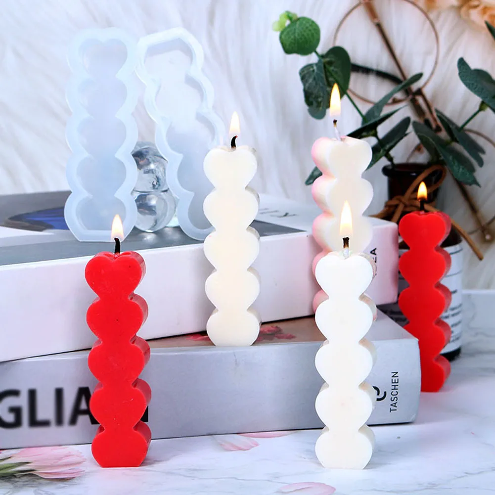5 Cavity Love Heart Candle Mold DIY Aromatherapy Plaster Silicone Mold Home Decor Ornament Handmade Candle Making Resin Molds
5 Cavity Love Heart Candle Mold DIY Aromatherapy Plaster Silicone Mold Home Decor Ornament Handmade Candle Making Resin Molds