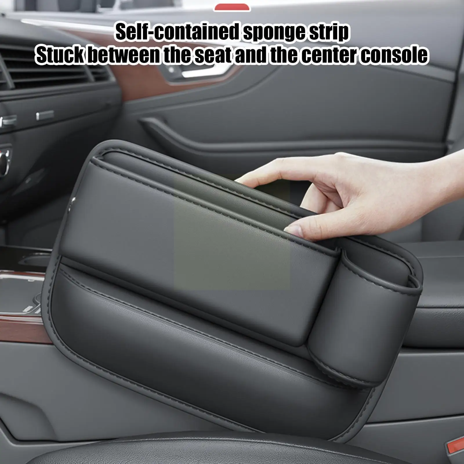 Multifunction Seat Gap Storage Bag For Car Seat Gap Filler With Phone Cup Holder PU Leather Car Interior Crevice Organizers G7T3
Multifunction Seat Gap Storage Bag For Car Seat Gap Filler With Phone Cup Holder PU Leather Car Interior Crevice Organizers G7T3