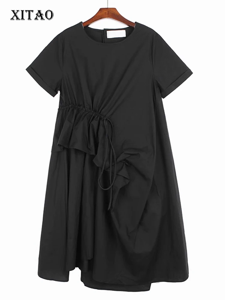 XITAO рубашка с круглым вырезом свободный пуловер платье ассиметричный сплошной цвет 2023 Лето Новое поступление Повседневная мода все матч WLD16323
XITAO рубашка с круглым вырезом свободный пуловер платье ассиметричный сплошной цвет 2023 Лето Новое поступление Повседневная мода все матч WLD16323