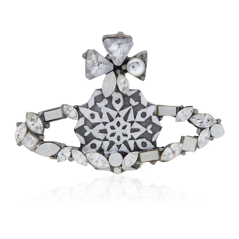 Женская Брошь со снежинкой и цирконом, в стиле панк
Женская Брошь со снежинкой и цирконом, в стиле панк