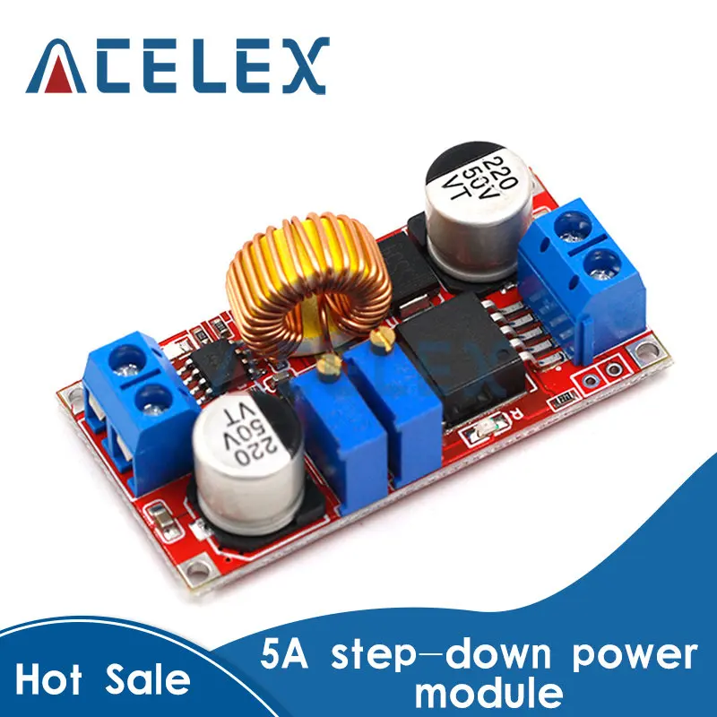 Original 5A DC to DC CC CV Lithium Battery Step down Charging Board Led Power Converter Lithium Charger Step Down Module
Original 5A DC to DC CC CV Lithium Battery Step down Charging Board Led Power Converter Lithium Charger Step Down Module