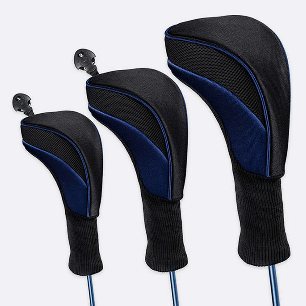 3pcs Golf Club Head Covers Woods Driver Long Interchangeable 1 3 5 Driver Fairway Hybrid Golf Putter Cover Headcovers
3pcs Golf Club Head Covers Woods Driver Long Interchangeable 1 3 5 Driver Fairway Hybrid Golf Putter Cover Headcovers