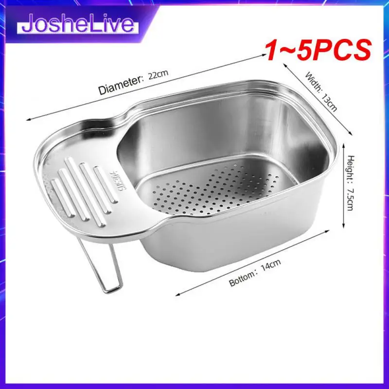 1~5PCS Kitchen Sink Strainer Basket Multipurpose Corner Sink Strainer Food Catcher Leftovers Storage Stainless Steel Drain
1~5PCS Kitchen Sink Strainer Basket Multipurpose Corner Sink Strainer Food Catcher Leftovers Storage Stainless Steel Drain