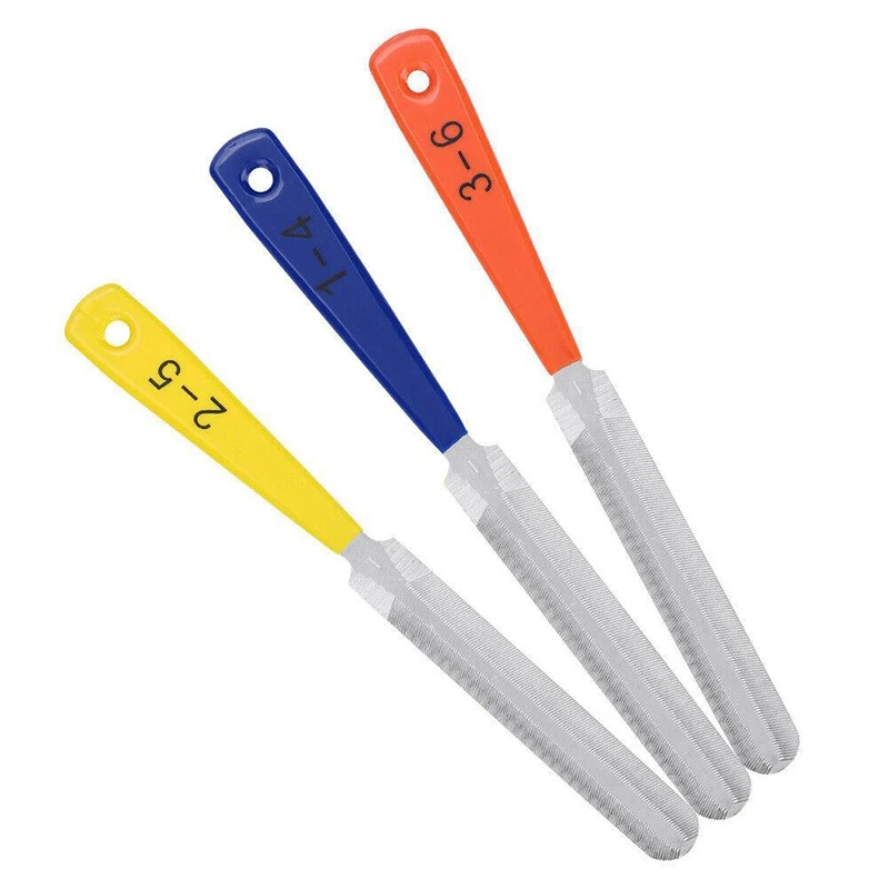 3Pcs Double Sided Guitar Nut Slotting Saddle Files Luthier Guitar Steel Fret Nut File Guitarra Bass Mandolin Repair Tool
3Pcs Double Sided Guitar Nut Slotting Saddle Files Luthier Guitar Steel Fret Nut File Guitarra Bass Mandolin Repair Tool
