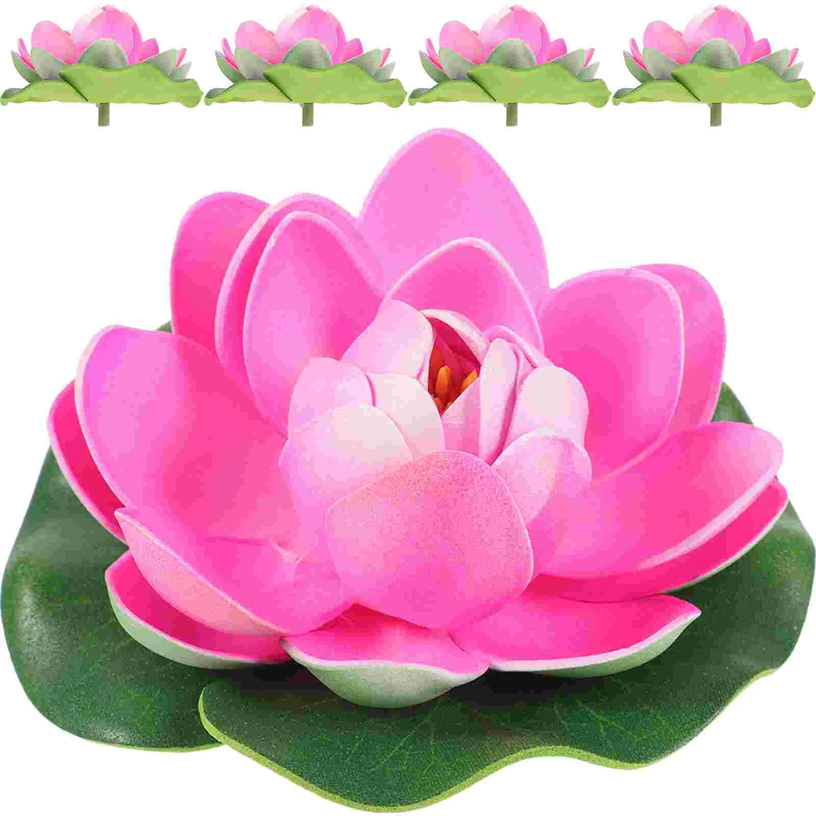 5 Pcs Home Decorations Simulation Lotus Leaf Simulated Lotus-flower Floating Flowers Centerpieces Foam Artificial Small
5 Pcs Home Decorations Simulation Lotus Leaf Simulated Lotus-flower Floating Flowers Centerpieces Foam Artificial Small