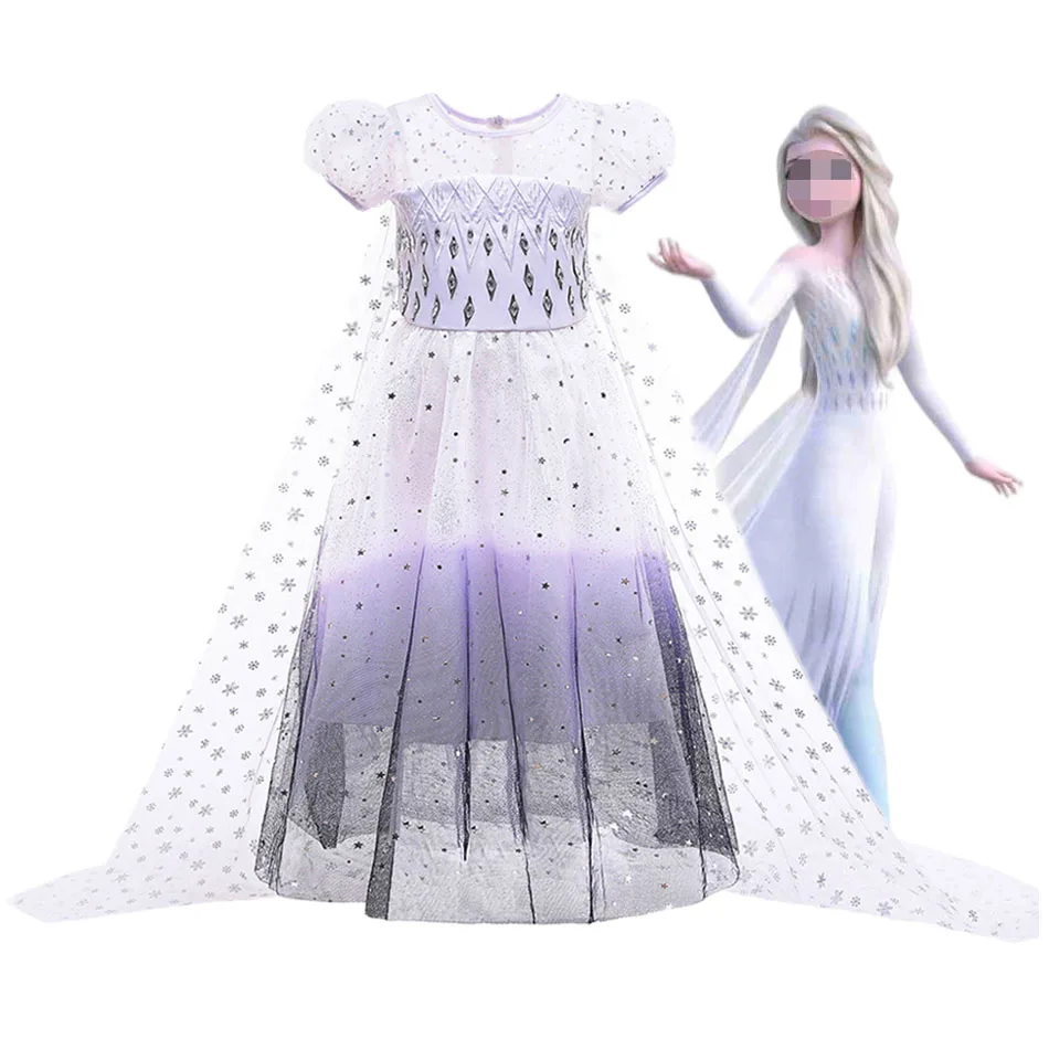 Children Princess Clothes Little Girls Elsa Performance Fancy Dress Kids Summer Carnival White Vestidos Cosplay Sequin Costume
Children Princess Clothes Little Girls Elsa Performance Fancy Dress Kids Summer Carnival White Vestidos Cosplay Sequin Costume