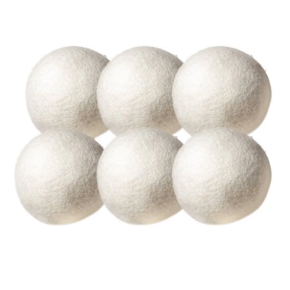 6PCS Wool Dryer Balls Fabric Virgin Reusable Softener Laundry 5cm Dry Kit Ball Practical Home Washing Balls Wool Dryer Balls
6PCS Wool Dryer Balls Fabric Virgin Reusable Softener Laundry 5cm Dry Kit Ball Practical Home Washing Balls Wool Dryer Balls