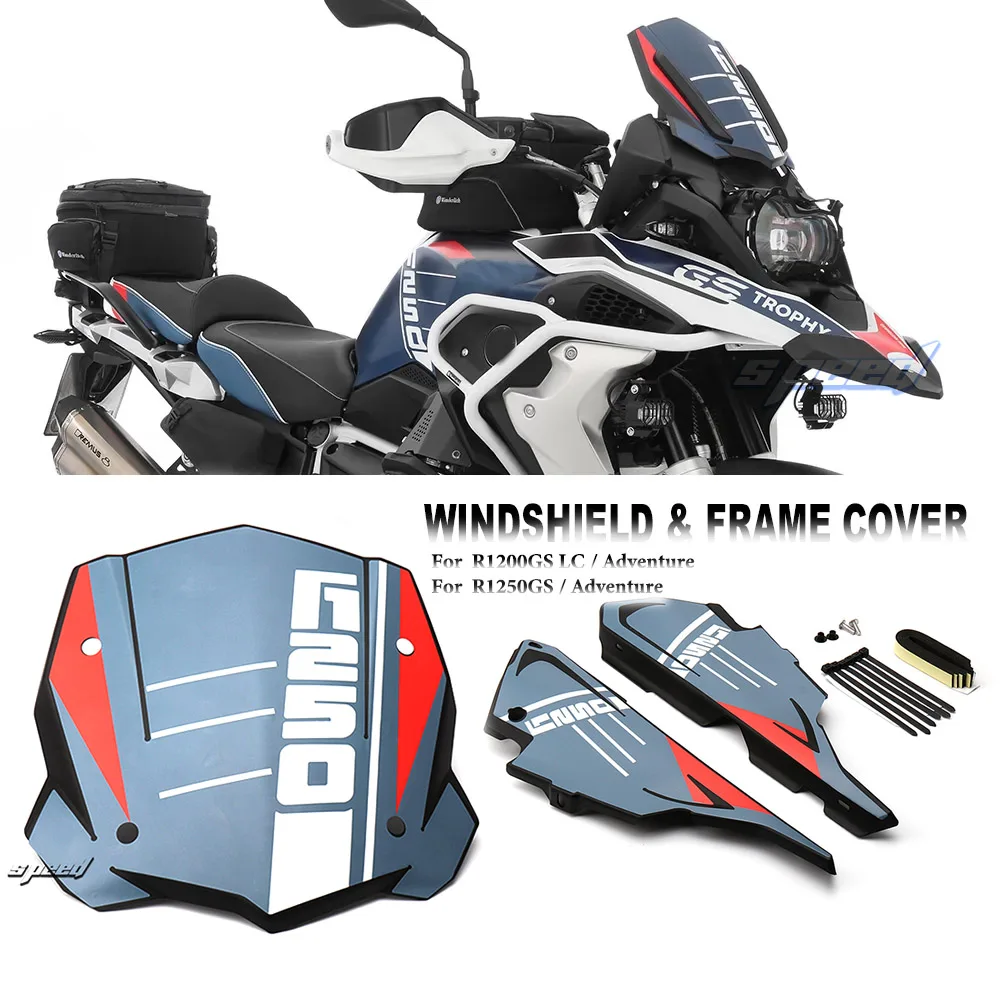 For BMW R1250GS ADV LC Adventure 2018 2019 2020 2021 2022 2023 Windshield Windscreen Frame Guard Protector Cover
For BMW R1250GS ADV LC Adventure 2018 2019 2020 2021 2022 2023 Windshield Windscreen Frame Guard Protector Cover