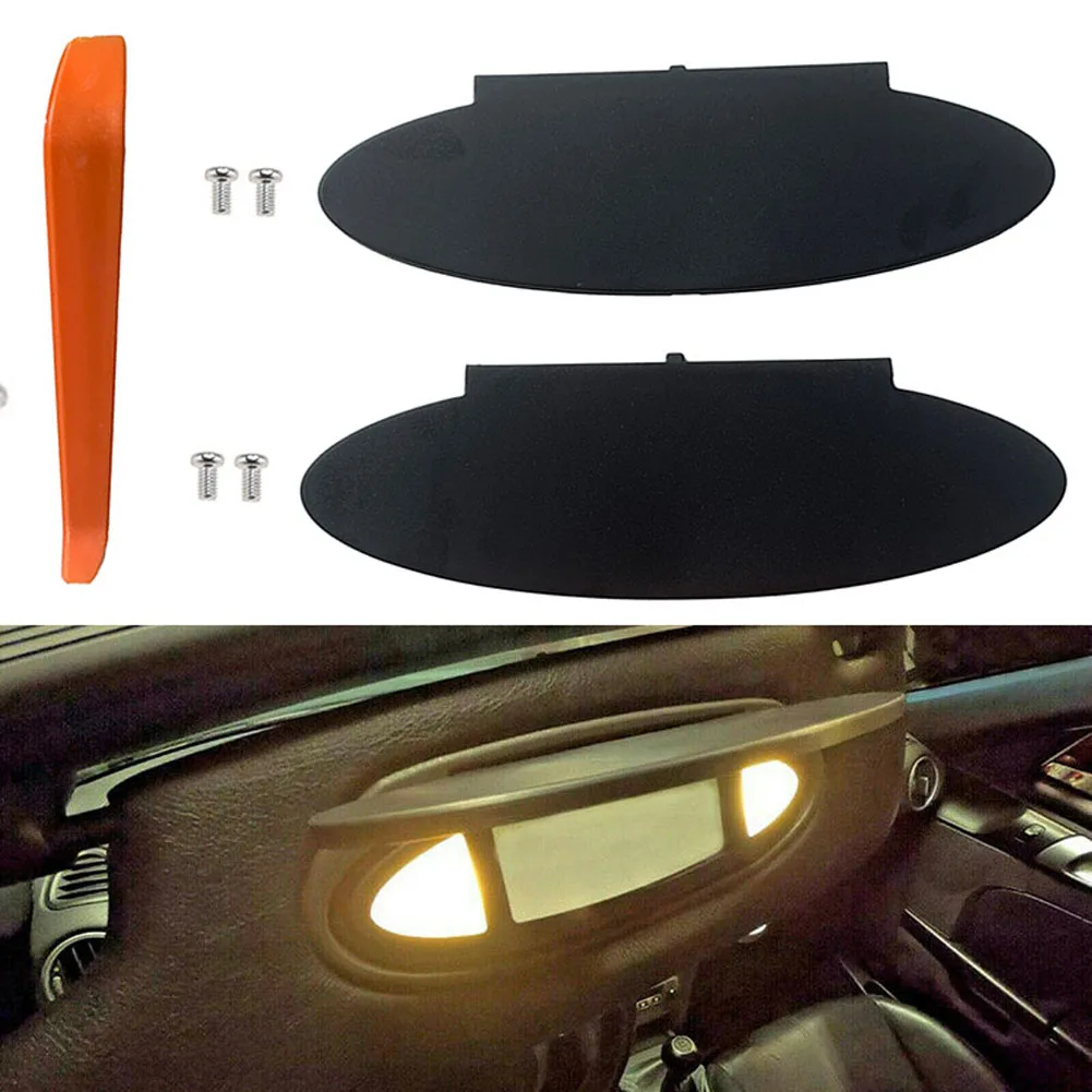 2PCS Replacement Sunvisor Vanity Mirror Cover Black ABS Plastic 99670142102 For Porsche 911, 996, 997
2PCS Replacement Sunvisor Vanity Mirror Cover Black ABS Plastic 99670142102 For Porsche 911, 996, 997