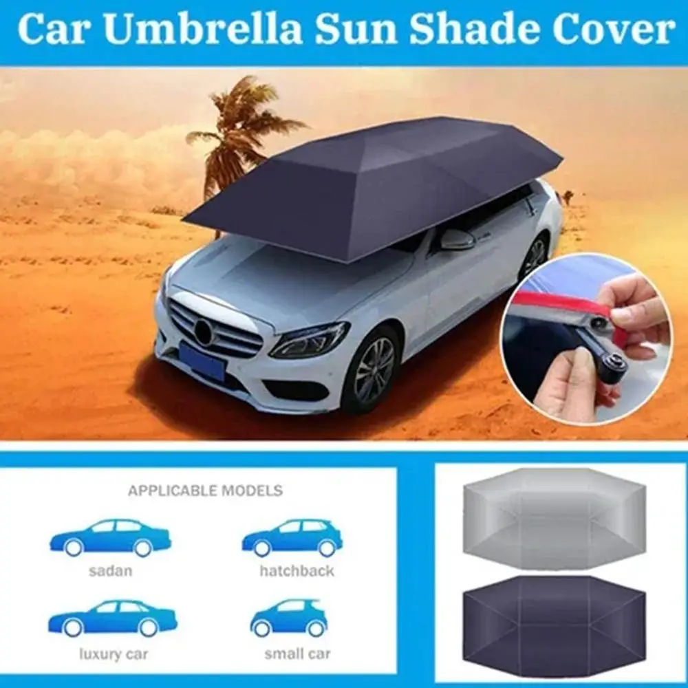 New Folded Outdoor Waterproof Car Roof Sun Umbrella Car Roof Cloth Canopy Cover Dustproof
New Folded Outdoor Waterproof Car Roof Sun Umbrella Car Roof Cloth Canopy Cover Dustproof