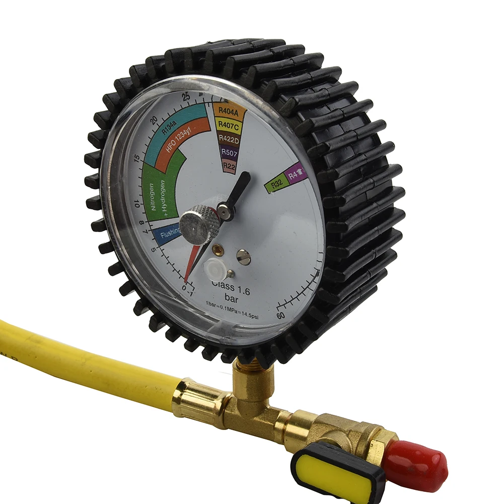 1Pc Pressure Gauge Accurate Air Conditioners Air Conditioning Automobiles Nitrogen Pressure Refrigeration Reliable
1Pc Pressure Gauge Accurate Air Conditioners Air Conditioning Automobiles Nitrogen Pressure Refrigeration Reliable