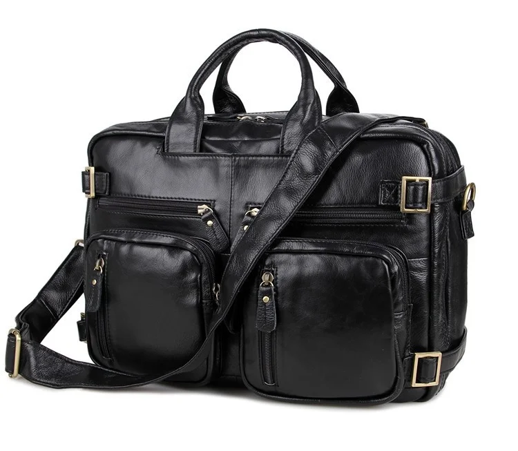 Formal Brand Desinger Black Leather Briefcase Shoulder Bag For Laptop Notebook Bag Genuine Leather Tote Bag Bagpack 3 In 1
Formal Brand Desinger Black Leather Briefcase Shoulder Bag For Laptop Notebook Bag Genuine Leather Tote Bag Bagpack 3 In 1
