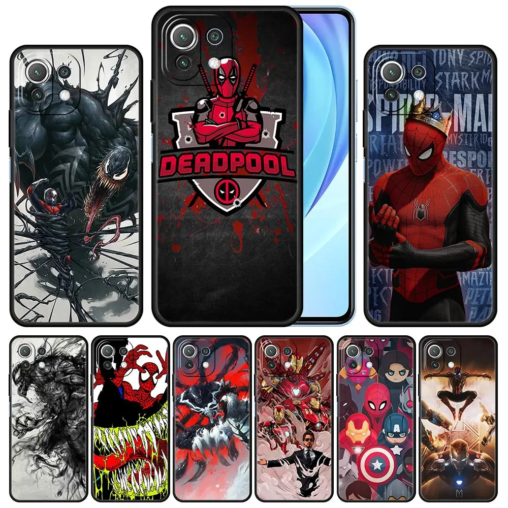 Venom Spiderman Phone Case For Xiaomi Mi 11 Lite 11T 10T 10 Pro 5G 9T Note 10 Lite 11 Ultra CC9E Soft Silicone Cover
Venom Spiderman Phone Case For Xiaomi Mi 11 Lite 11T 10T 10 Pro 5G 9T Note 10 Lite 11 Ultra CC9E Soft Silicone Cover