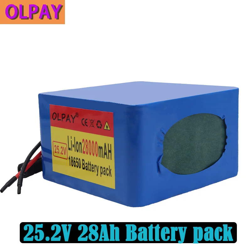 Large-Capacity Battery Pack 6S6P 24V 28AH 25.2V E-Bike Scooter Wheelchair Four-Wheeler 18650 Lithium Battery Pack BMS
Large-Capacity Battery Pack 6S6P 24V 28AH 25.2V E-Bike Scooter Wheelchair Four-Wheeler 18650 Lithium Battery Pack BMS