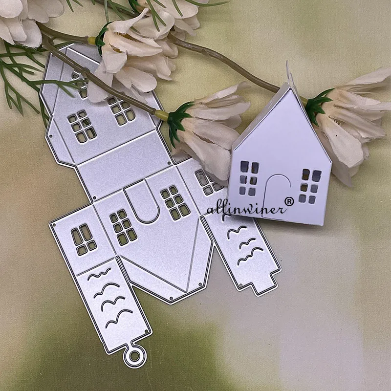 3D House decoration Metal Cutting Dies for DIY Scrapbooking Album Paper Cards Decorative Crafts Embossing Die Cuts
3D House decoration Metal Cutting Dies for DIY Scrapbooking Album Paper Cards Decorative Crafts Embossing Die Cuts