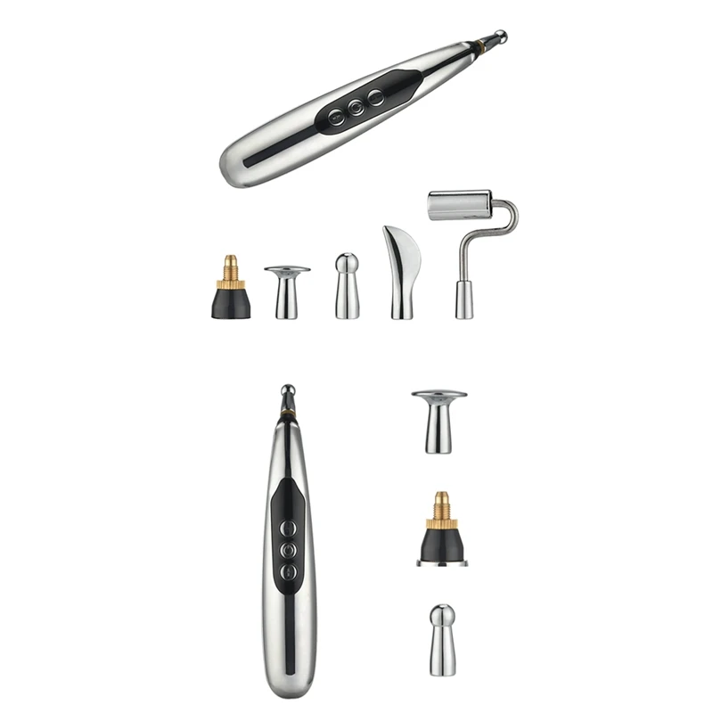 Electric Acupuncture Pen Rechargeable Acupuncture Pen Massager Meridian Rehabilitation Massage to Relieve Pain
Electric Acupuncture Pen Rechargeable Acupuncture Pen Massager Meridian Rehabilitation Massage to Relieve Pain
