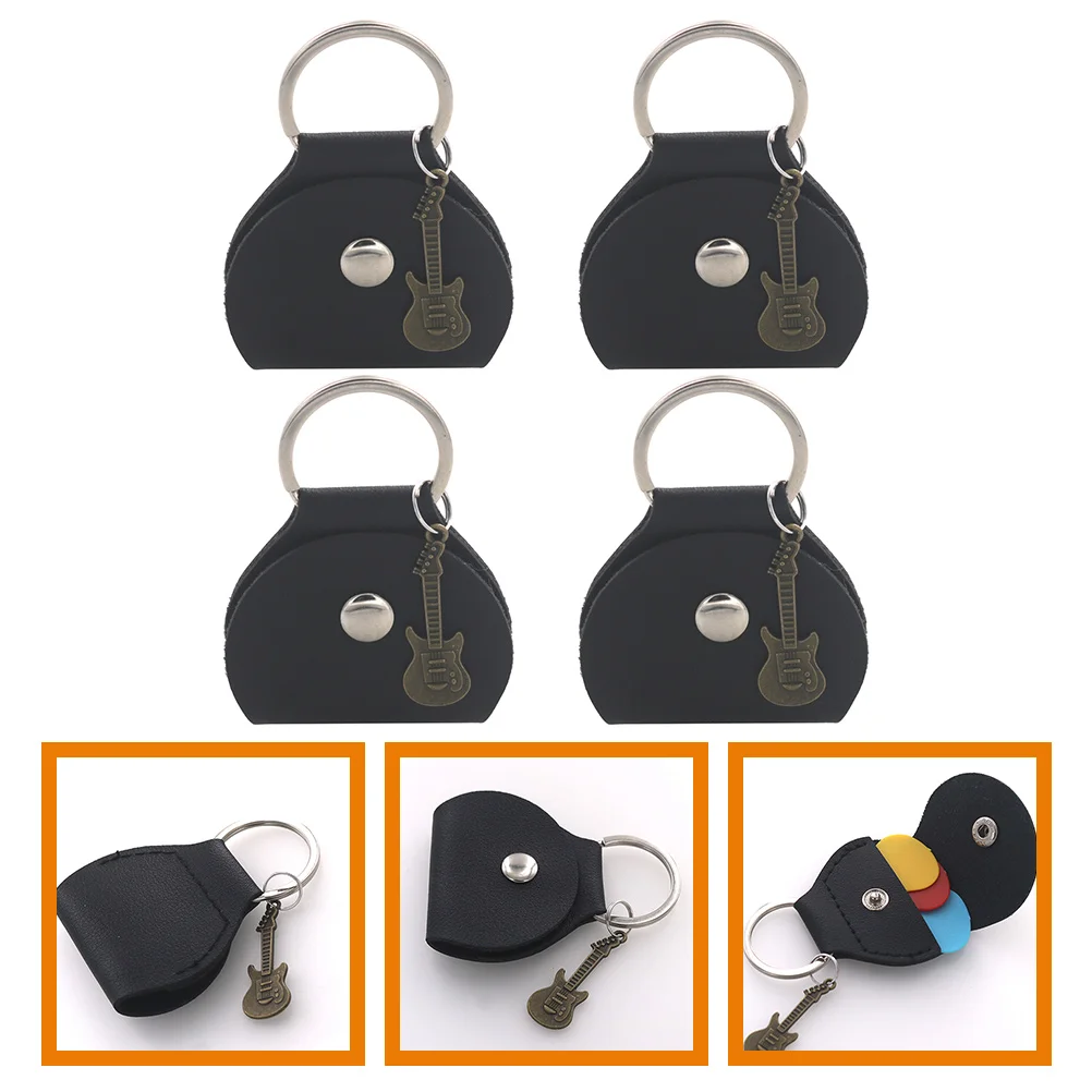 4 Pcs Guitar Bag Pick Organizer Punch Keychain Holder Storage Picks Instrument Container Child Kids
4 Pcs Guitar Bag Pick Organizer Punch Keychain Holder Storage Picks Instrument Container Child Kids