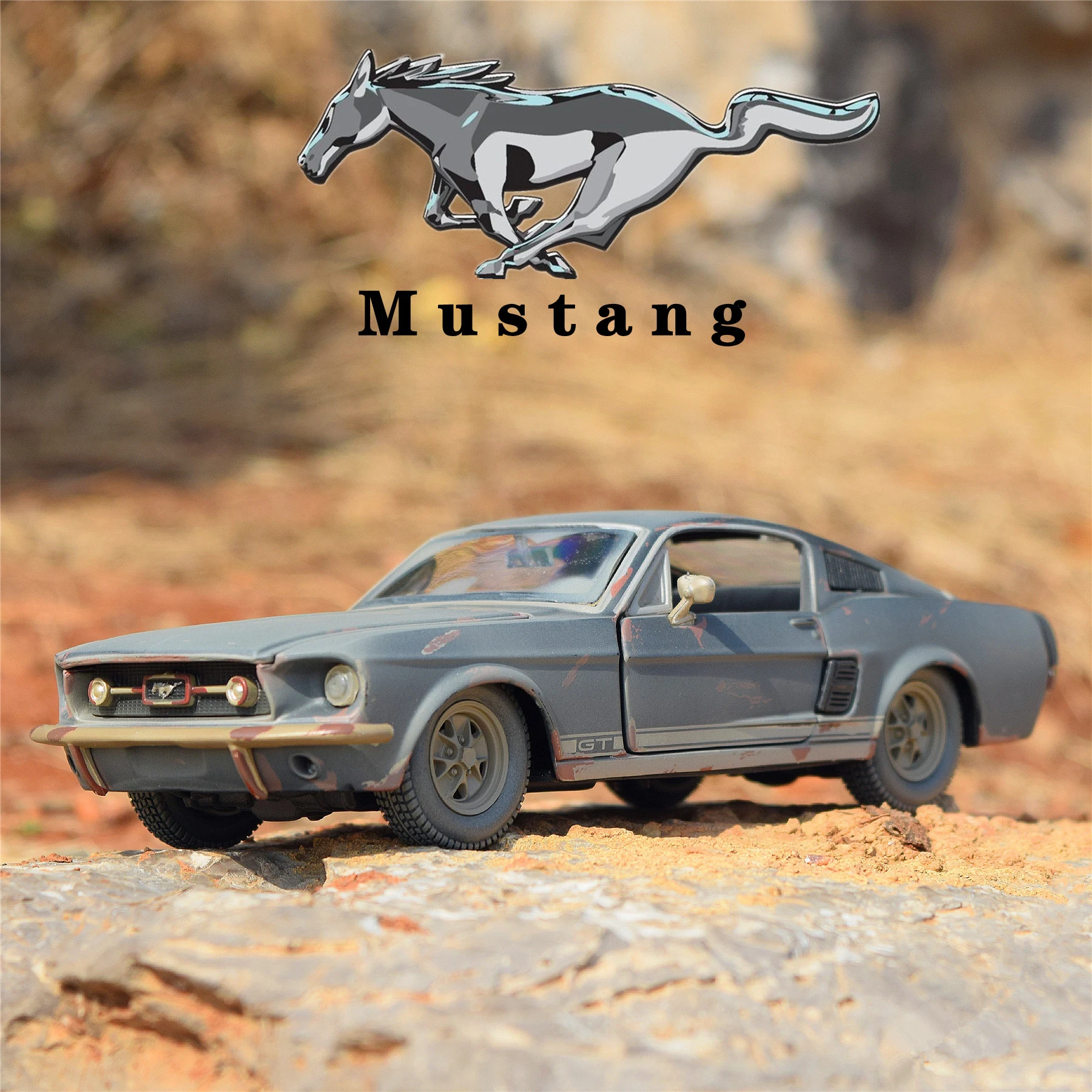 Модель старой версии автомобиля Ford Mustang GT в масштабе 1:24, модель литая металлическая спортивная ретро-модель автомобиля, коллекционные украш...
Модель старой версии автомобиля Ford Mustang GT в масштабе 1:24, модель литая металлическая спортивная ретро-модель автомобиля, коллекционные украш...