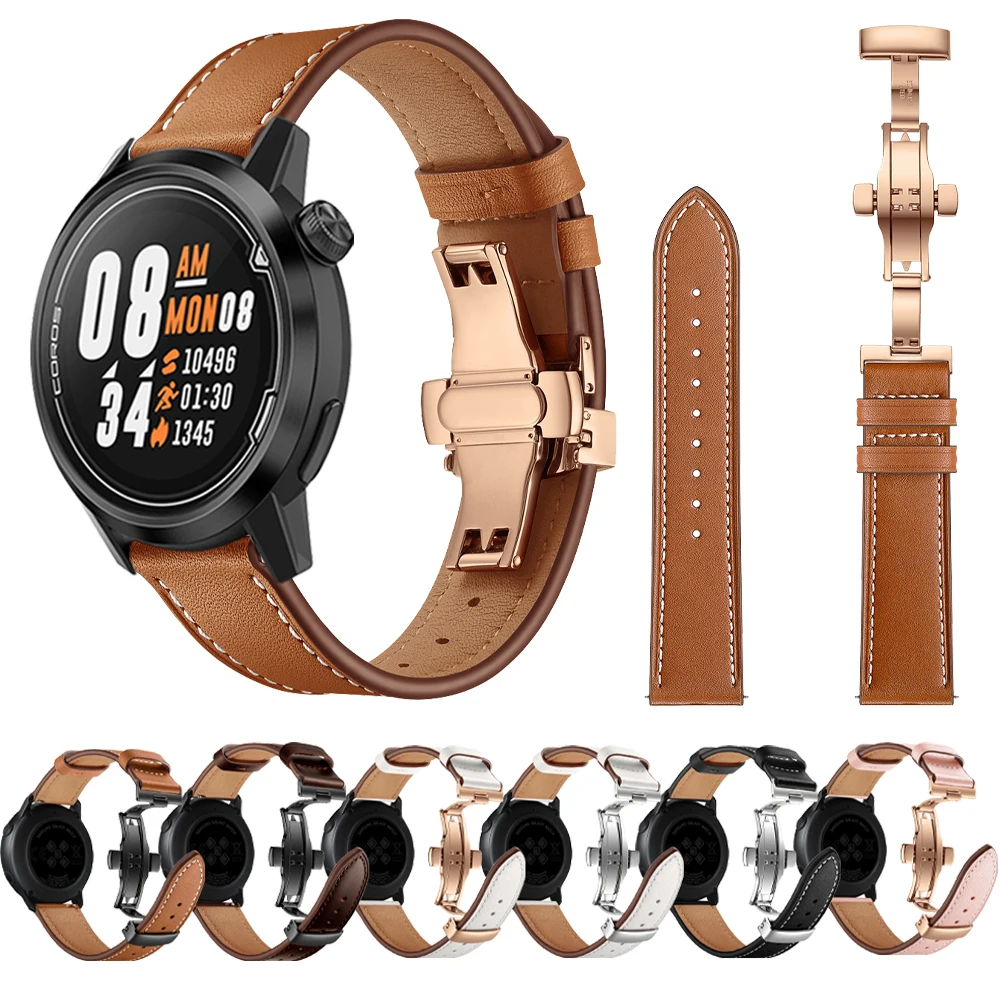 Leather Strap For COROS PACE 2 Watchbands For COROS APEX Pro Wristbands APEX 46mm 42mm Band 20mm 22mm Slim Bracelet Accessories
Leather Strap For COROS PACE 2 Watchbands For COROS APEX Pro Wristbands APEX 46mm 42mm Band 20mm 22mm Slim Bracelet Accessories