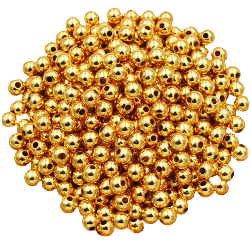 14k Round Bead Spacer Crafting Loose Beads Copper Elegant DIY Accessories Jewelry Handmade Necklaces
14k Round Bead Spacer Crafting Loose Beads Copper Elegant DIY Accessories Jewelry Handmade Necklaces