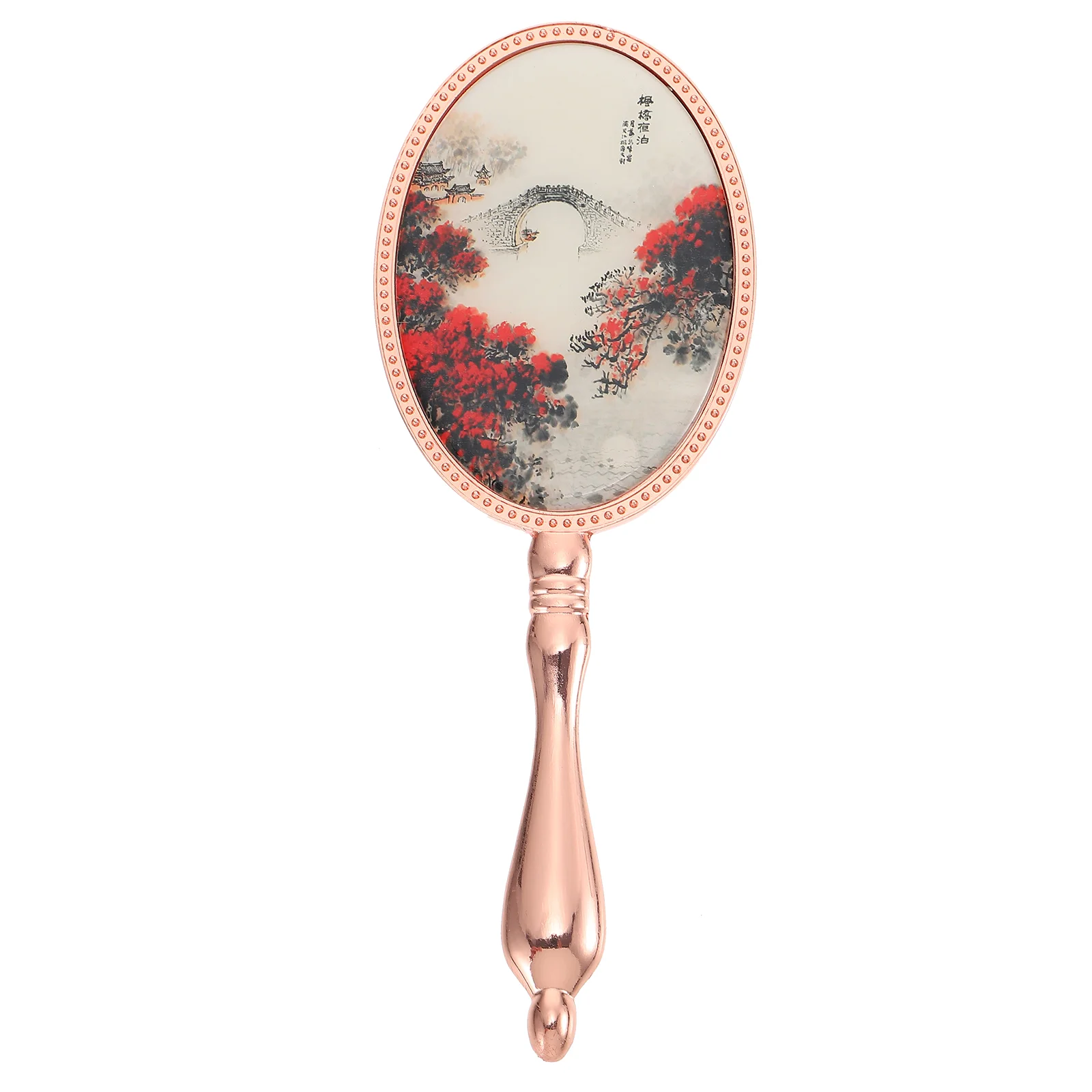 Practical Hand Mirror Portable Mirror Handheld Vanity Makeup Tool Practical Zinc Alloy Travel
Practical Hand Mirror Portable Mirror Handheld Vanity Makeup Tool Practical Zinc Alloy Travel