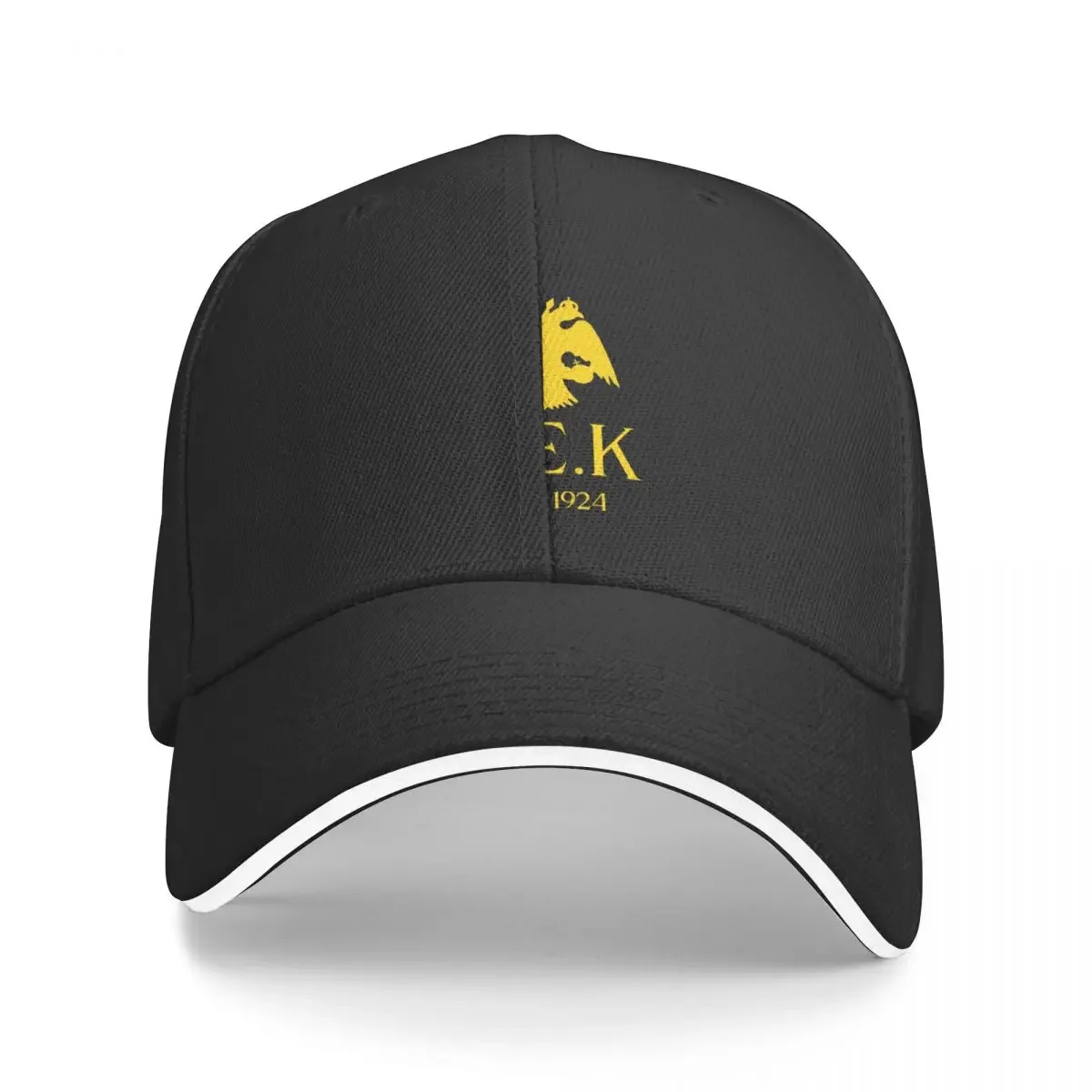 AEK черная и желтая бейсболка