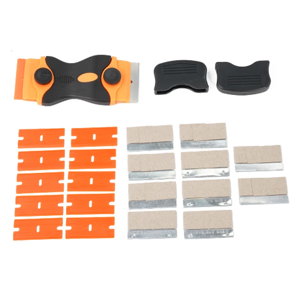 Tool Scraper Window Blade Clean Double Edge Ergonomic handle Glass Paint Razor Set Sticker Removal Tint Vinyl Hot
Tool Scraper Window Blade Clean Double Edge Ergonomic handle Glass Paint Razor Set Sticker Removal Tint Vinyl Hot