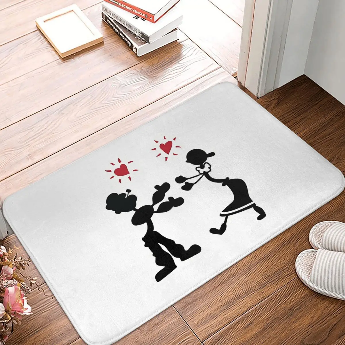 Popeye the Sailor Non-slip Doormat Kitchen Mat Couple Floor Carpet Entrance Door Rug Home Decorative
Popeye the Sailor Non-slip Doormat Kitchen Mat Couple Floor Carpet Entrance Door Rug Home Decorative