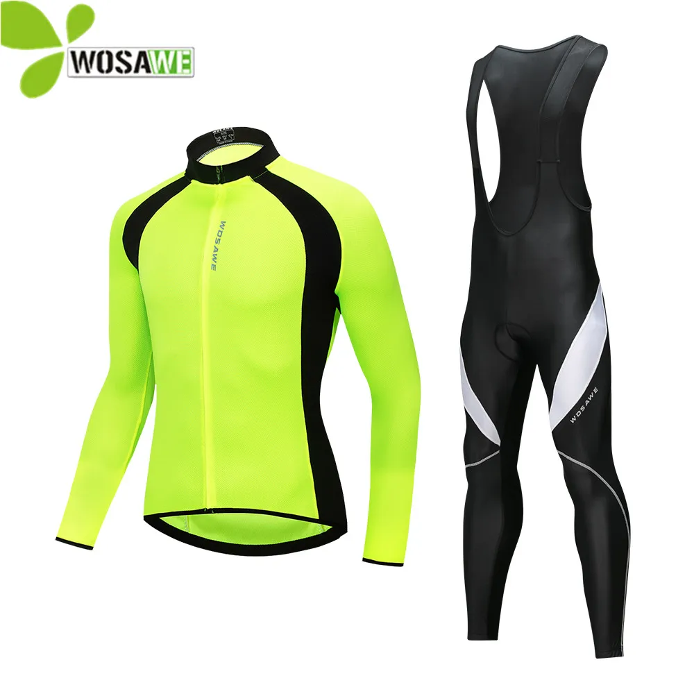 WOSAWE Spring Summer Men Women Cycling Set Breathable MTB Bike Jersey Padded Bicycle Pants Suit Downhill Riding Clothing
WOSAWE Spring Summer Men Women Cycling Set Breathable MTB Bike Jersey Padded Bicycle Pants Suit Downhill Riding Clothing