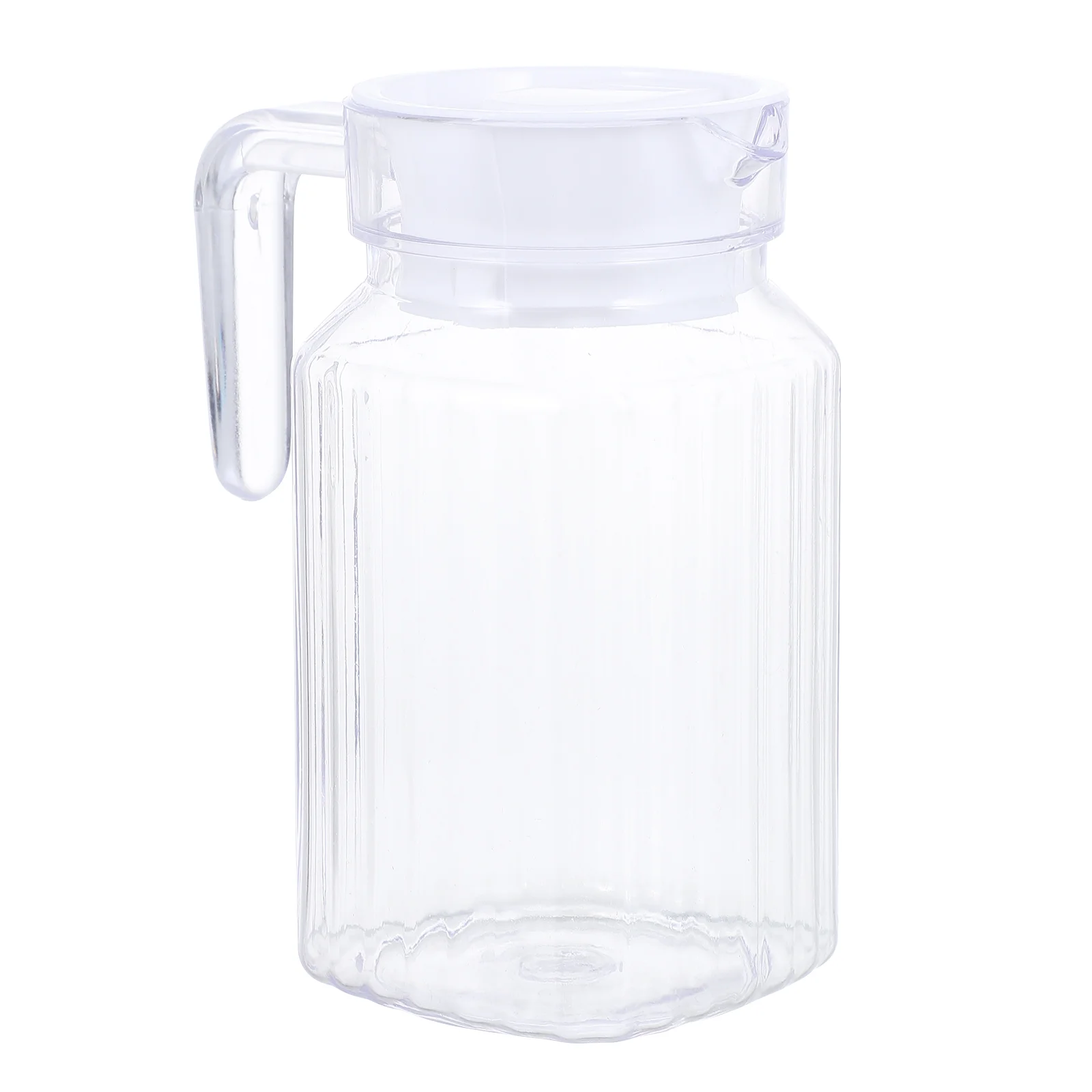 

Pitcher Water Plastic Tea Jug Kettle Jar Cold Lid Pitchers Beverage Hot Lemonade Iced Milk Drinking Heat Resistant Container