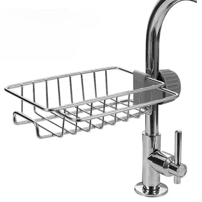 Kitchen Stainless Steel Sink Drain Rack Sponge Storage Faucet Holder Soap Drainer Towel Rack Shelf Organizer Kitchen
Kitchen Stainless Steel Sink Drain Rack Sponge Storage Faucet Holder Soap Drainer Towel Rack Shelf Organizer Kitchen
