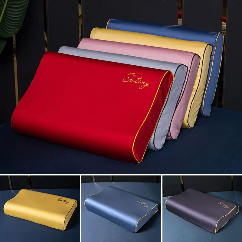 Pillow Cover Latex Pillowcase Memory Foam Contour Cotton Pillow Case Solid Protector Zipper Letters Embroidery Bedding Supplies
Pillow Cover Latex Pillowcase Memory Foam Contour Cotton Pillow Case Solid Protector Zipper Letters Embroidery Bedding Supplies