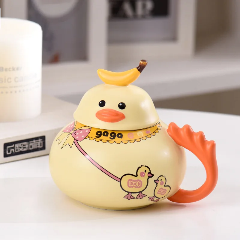 Banana Friend Duck Cup Forbidden Purple Banana Green Duck Mug Bald and Rich Duck Together Scallion Duck Ceramic Cup
Banana Friend Duck Cup Forbidden Purple Banana Green Duck Mug Bald and Rich Duck Together Scallion Duck Ceramic Cup