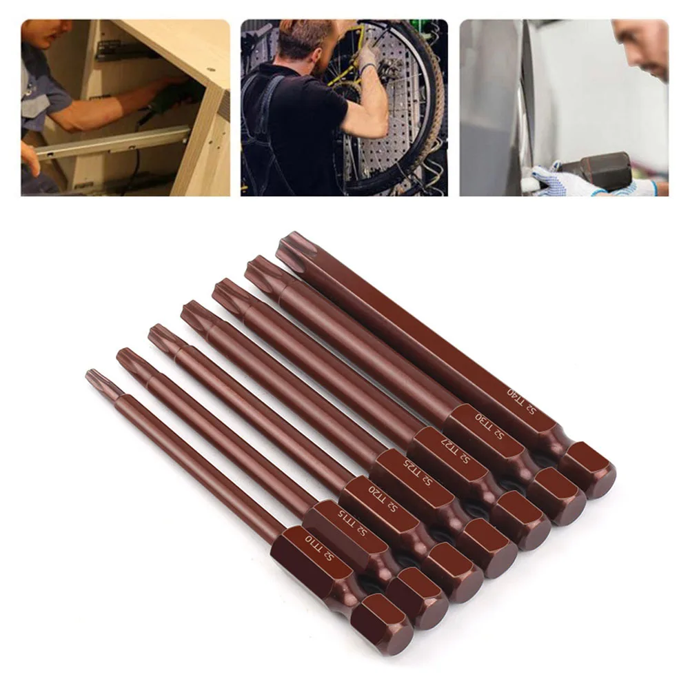1pc 75mm Torx Screwdriver Bit Magnetic Without Hole Screwdriver Bit Set Hex Shank For Electric Drill Air Batch
1pc 75mm Torx Screwdriver Bit Magnetic Without Hole Screwdriver Bit Set Hex Shank For Electric Drill Air Batch